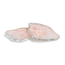 Kivita Coasters | Pure Silver-Plated | Quartz | Set of 2