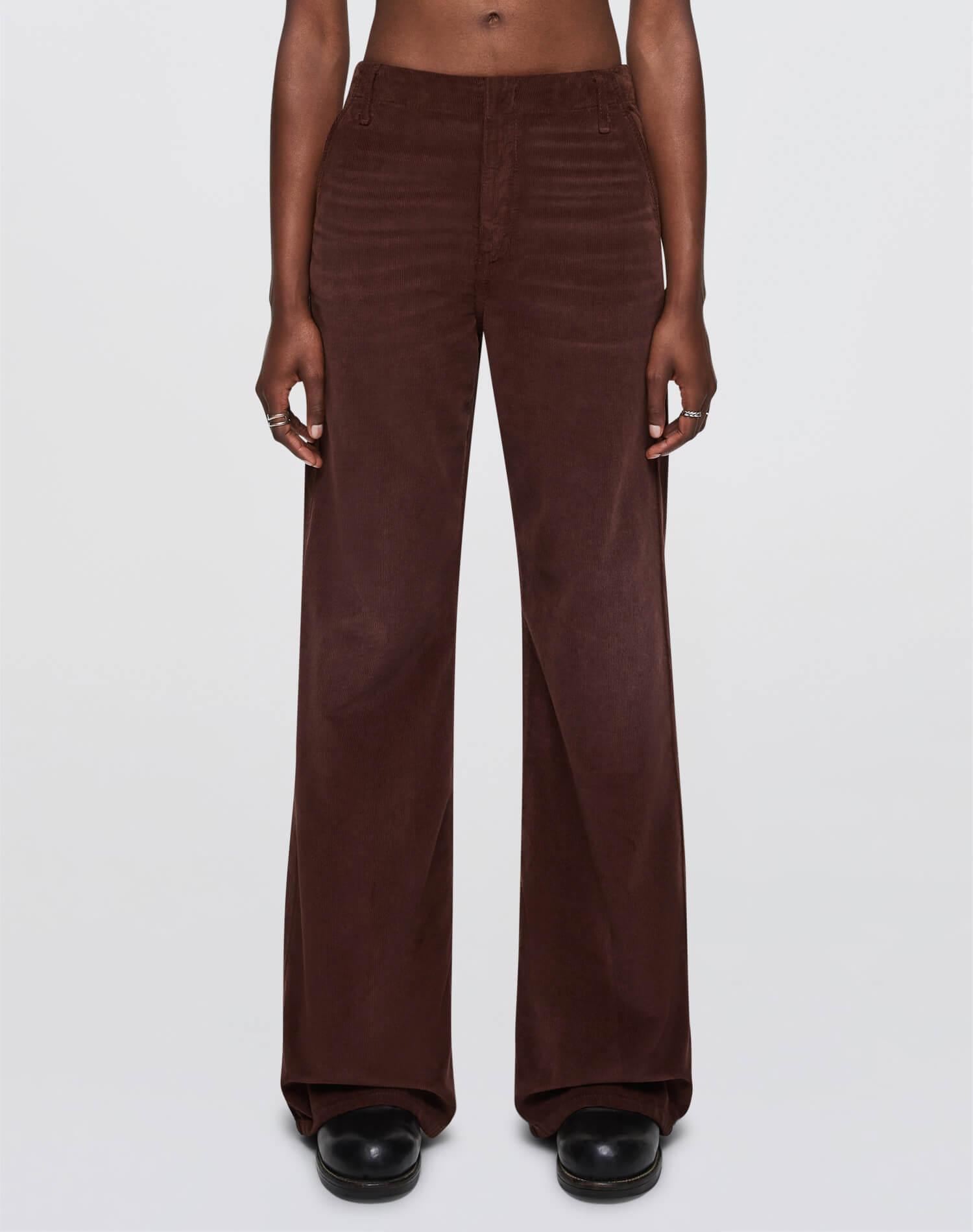 Womens | Cord Trouser | Dark Chocolate