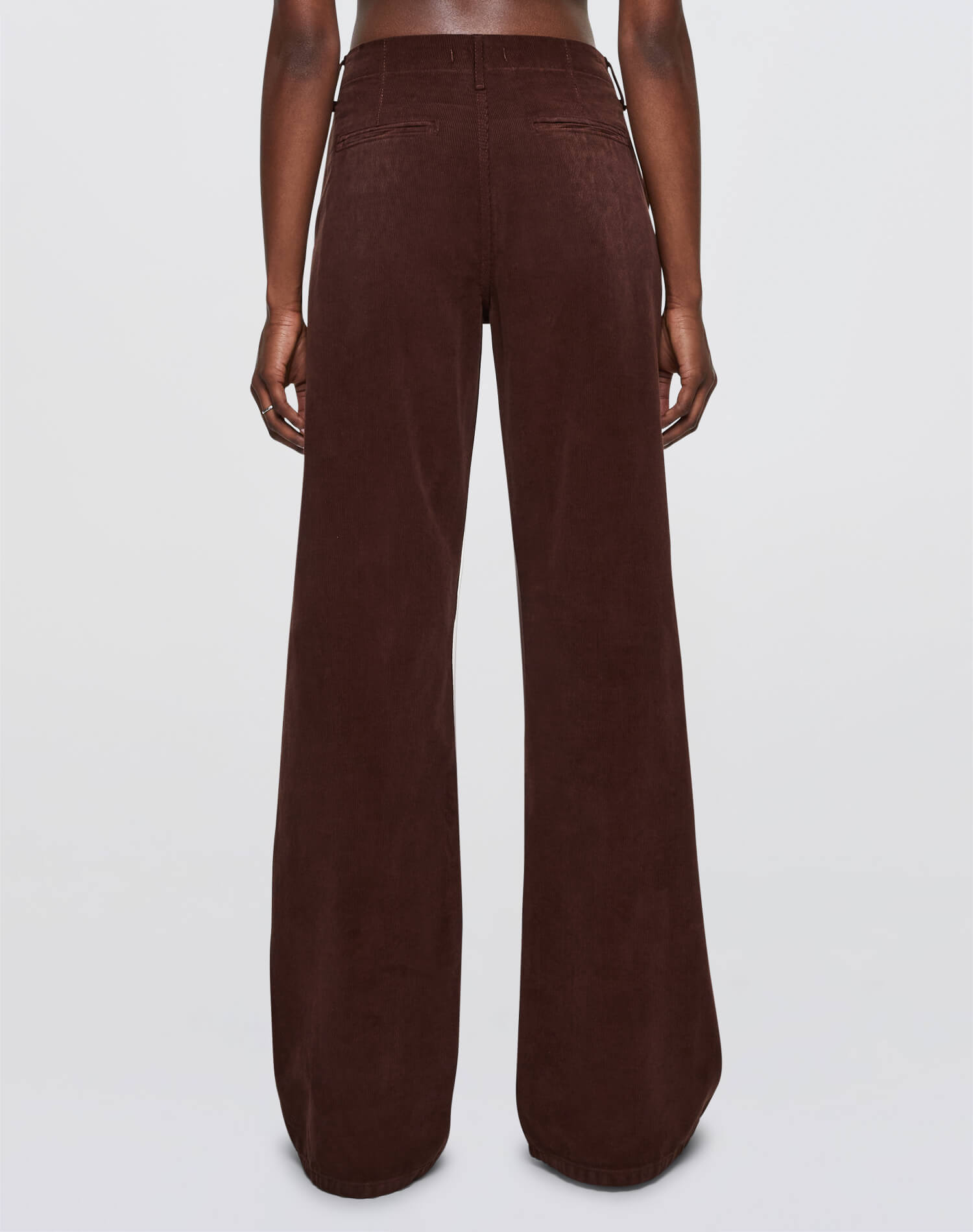 Womens | Cord Trouser | Dark Chocolate