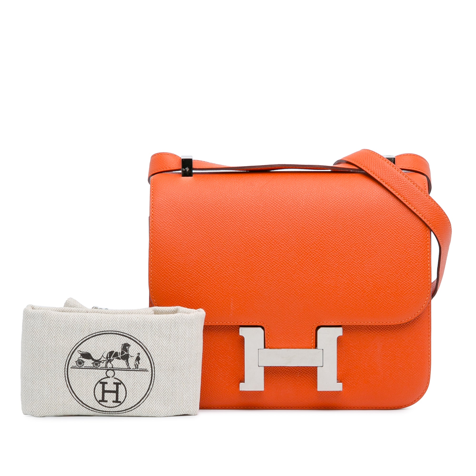 Hermes | Pre-Owned Epsom Constance 24 | Orange