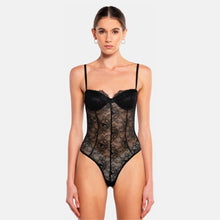 OW Collection Layce Bodysuit | Black Caviar