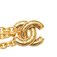 Chanel | Pre-Owned Gold Plated Quilted CC Chain Belt | Gold