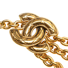 Chanel | Pre-Owned Gold Plated Quilted CC Chain Belt | Gold