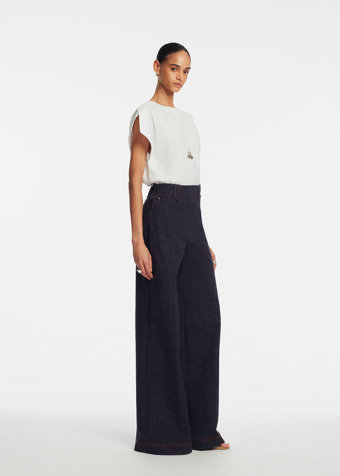 Stretch Denim Pant | Midnight