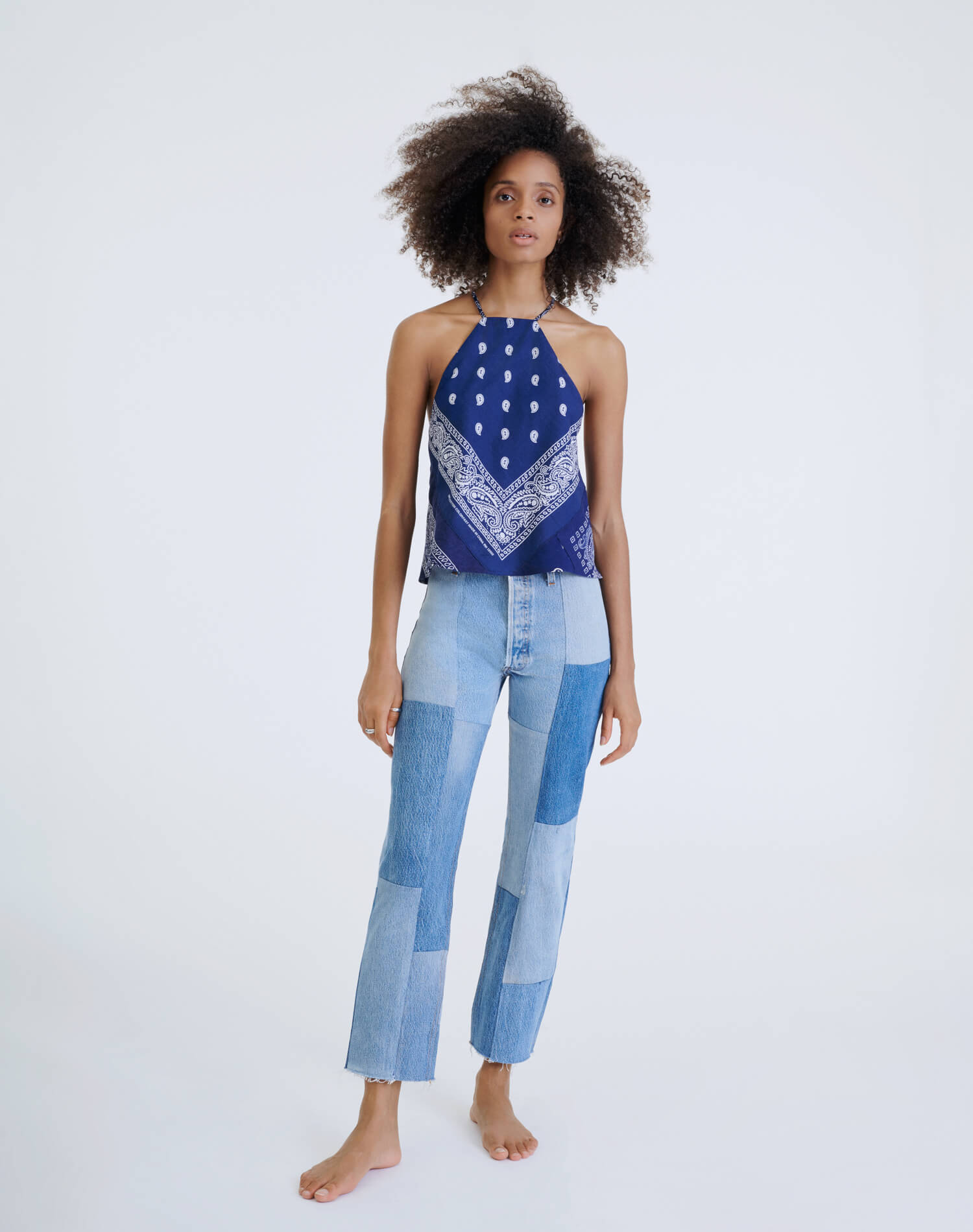 Womens | Levi's 70s Patch Jean | Indigo