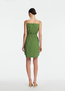 Tech Poplin Belted Dress | Cactus
