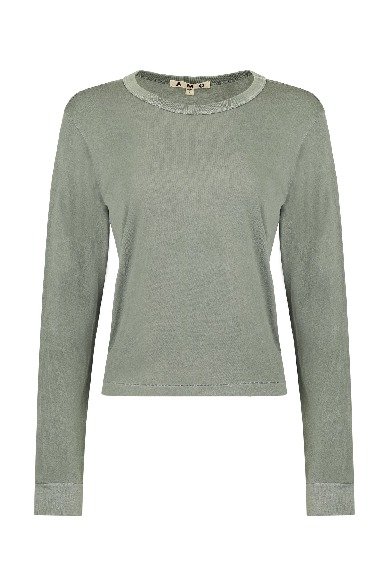 AMO Denim | Lovey Long Sleeve in Cypress