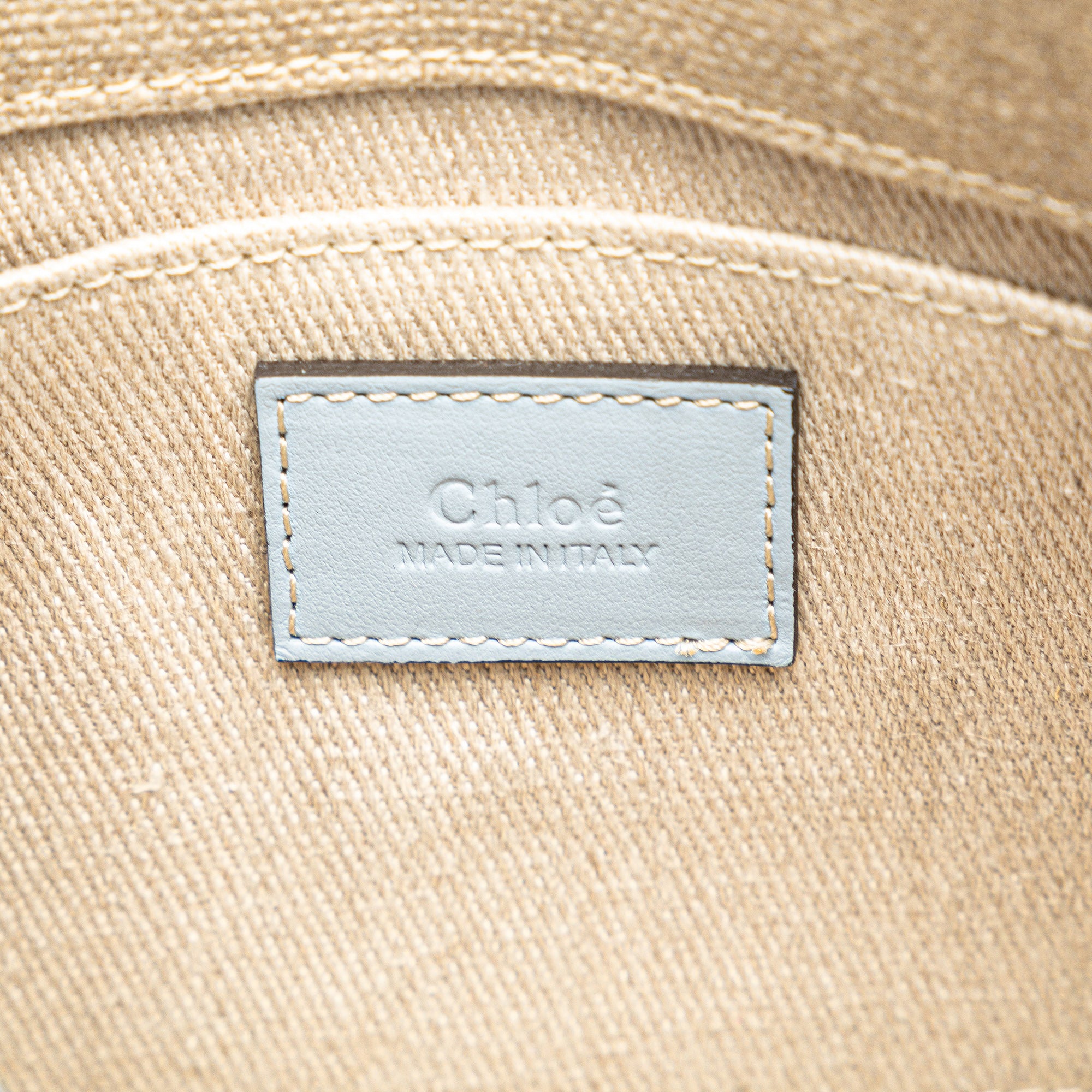 Chloé | Pre-Owned Mini Canvas Woody Satchel | Brown