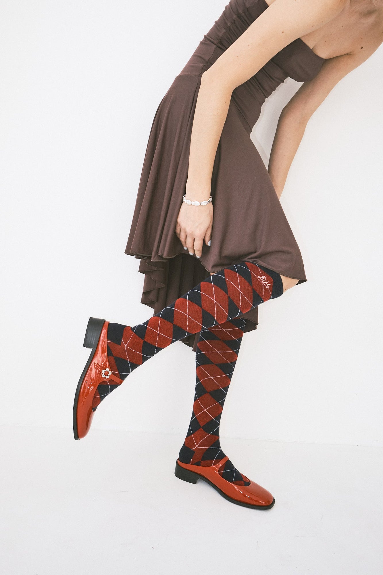 Ella Mary Jane Mule | Cherry Patent