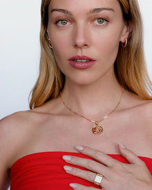 The 'I Love Jewelry' Coin Necklace | Silver