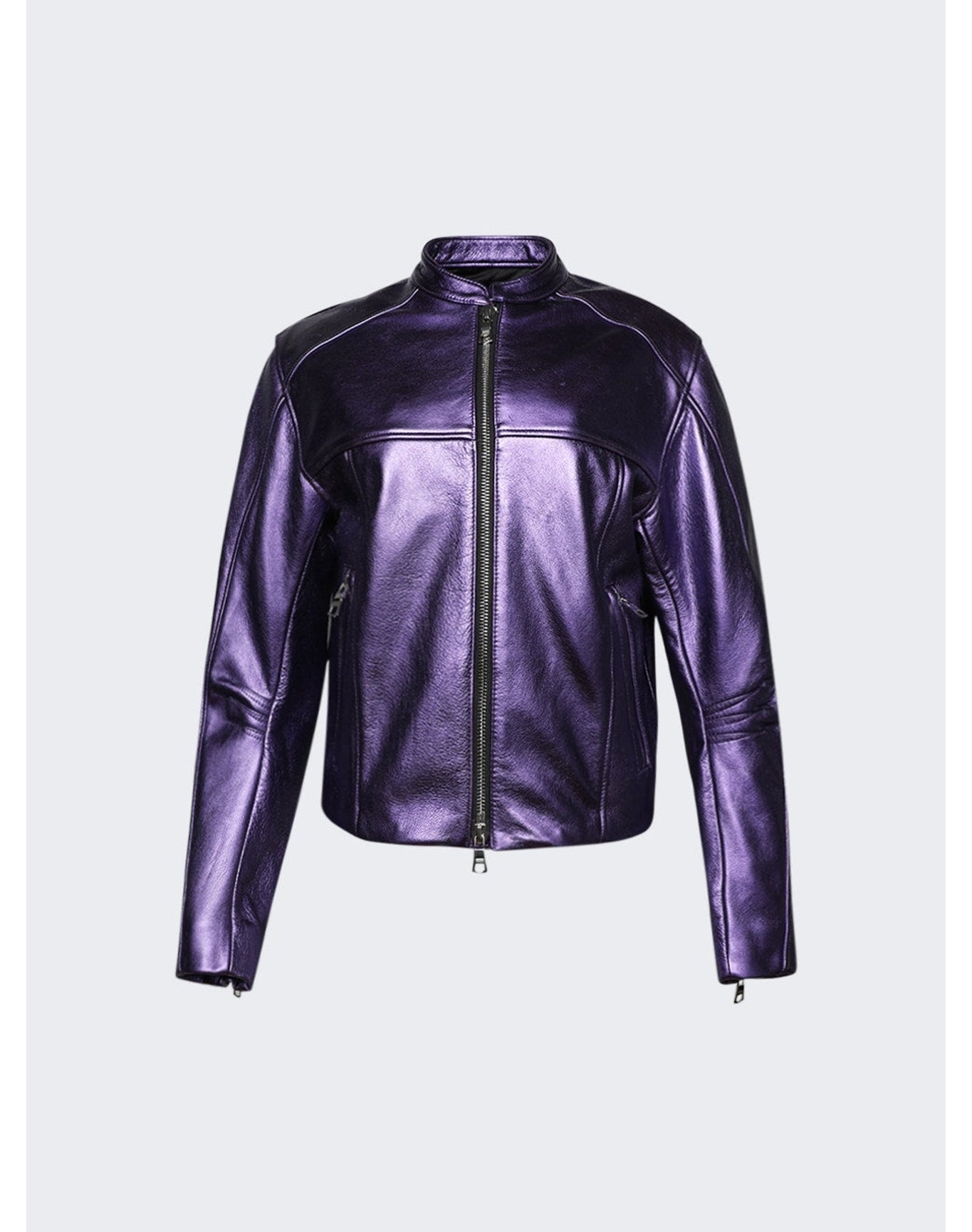 LaQuan Smith | Women | Bomber Jacket | Grape
