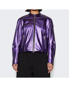 LaQuan Smith | Women | Bomber Jacket | Grape