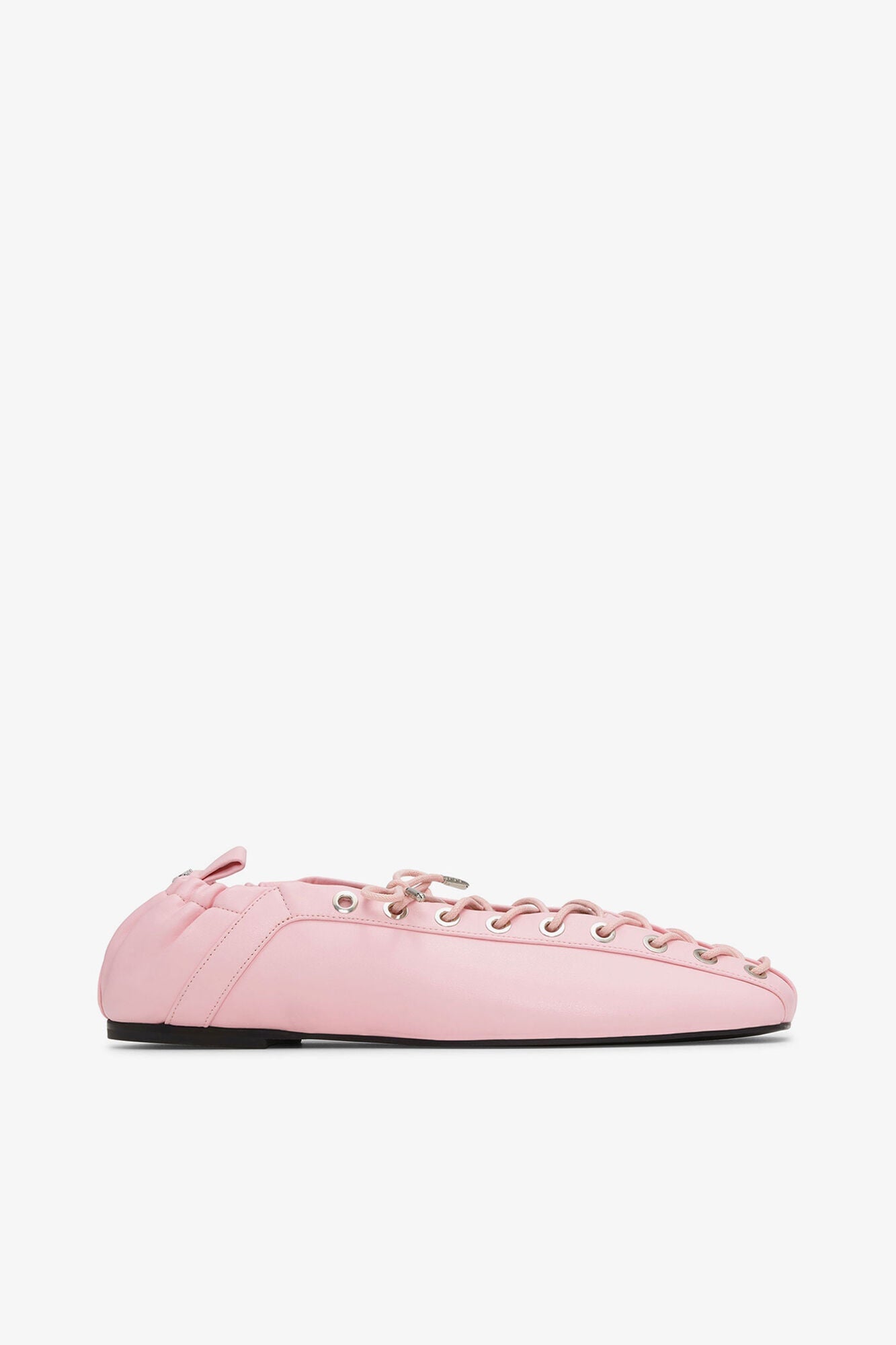 Lace Up Ballerinas in Rose | Fairy Tale