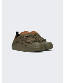 Lanvin | Men | Curb Block Molded Eva Sneakers | Taupe