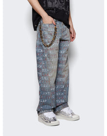 Lanvin | Men | Curb Metallic Effect Sneakers | Silver