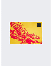 Lanvin | Men | Future Blanket With Carrying Straps | Black x Corn Yellow