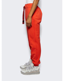 Lanvin | Men | Lace Curb Jogging Pants | Poppy Red