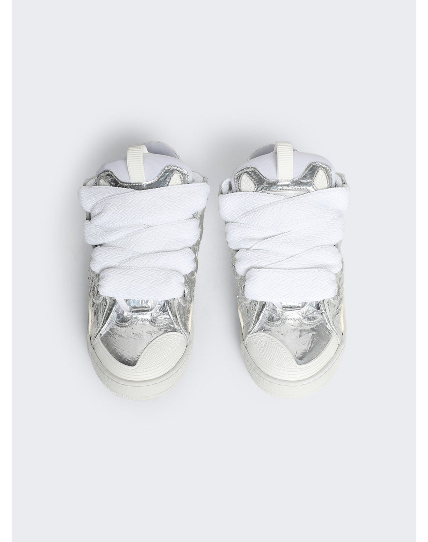 Lanvin | Women | Curb Sneakers | Silver