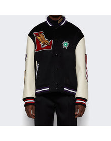 Lanvin x Future | Men | Varsity Jacket | Black