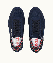 Larson Stripe O.B Stripe You Can Swim In Shoes | Navy/Orange