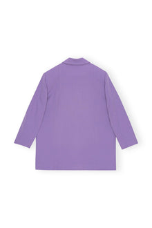 Light Oversized Blazer | Purple Haze