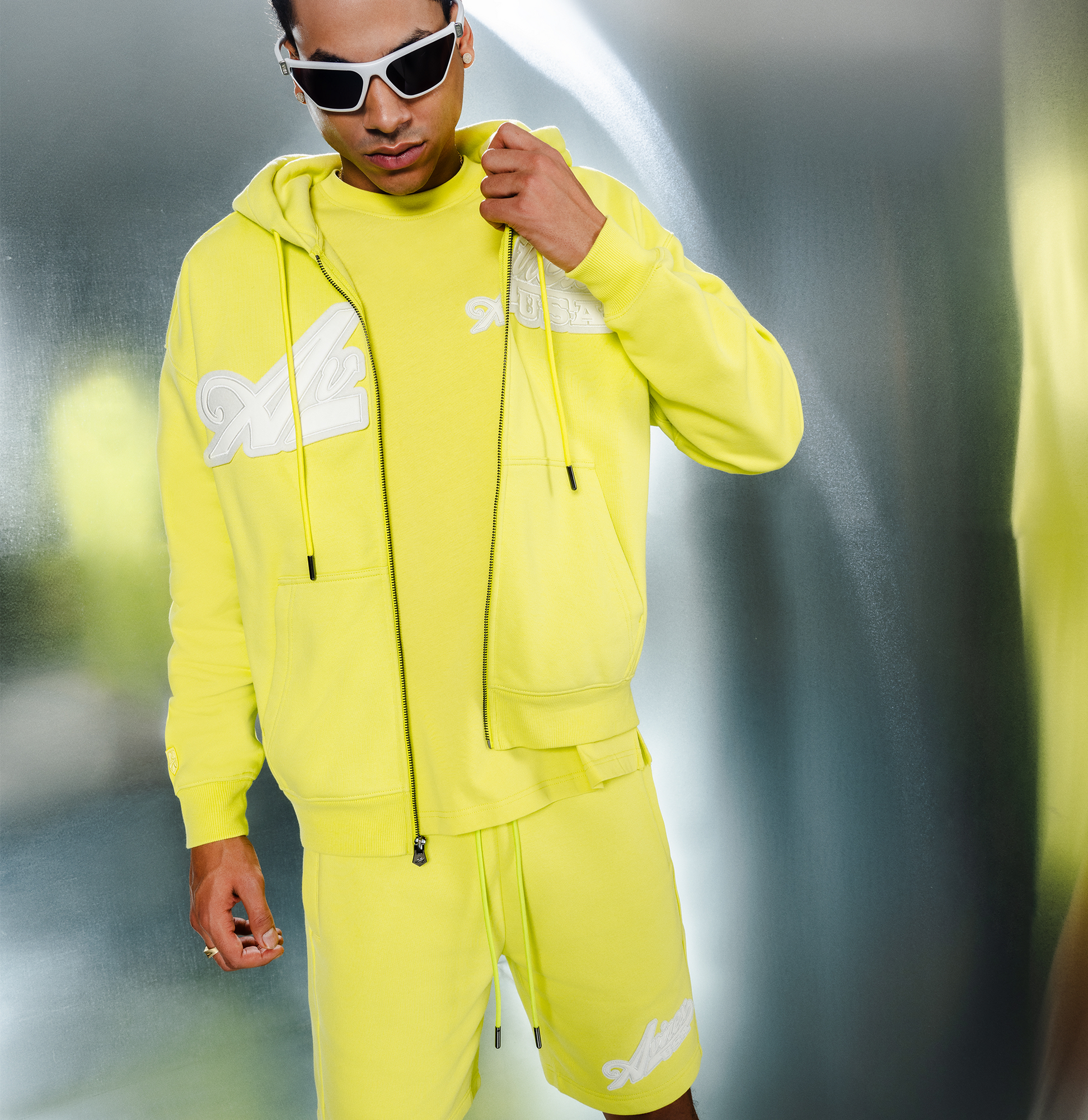 Script Hoodie | Limeade
