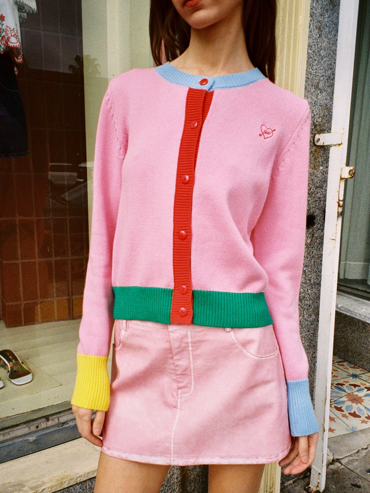 Willow Cardi | Colorblock