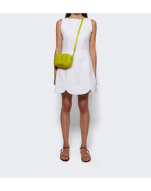 Lisa Marie Fernandez | Women | Scallop Mini Dress With Shorts | White