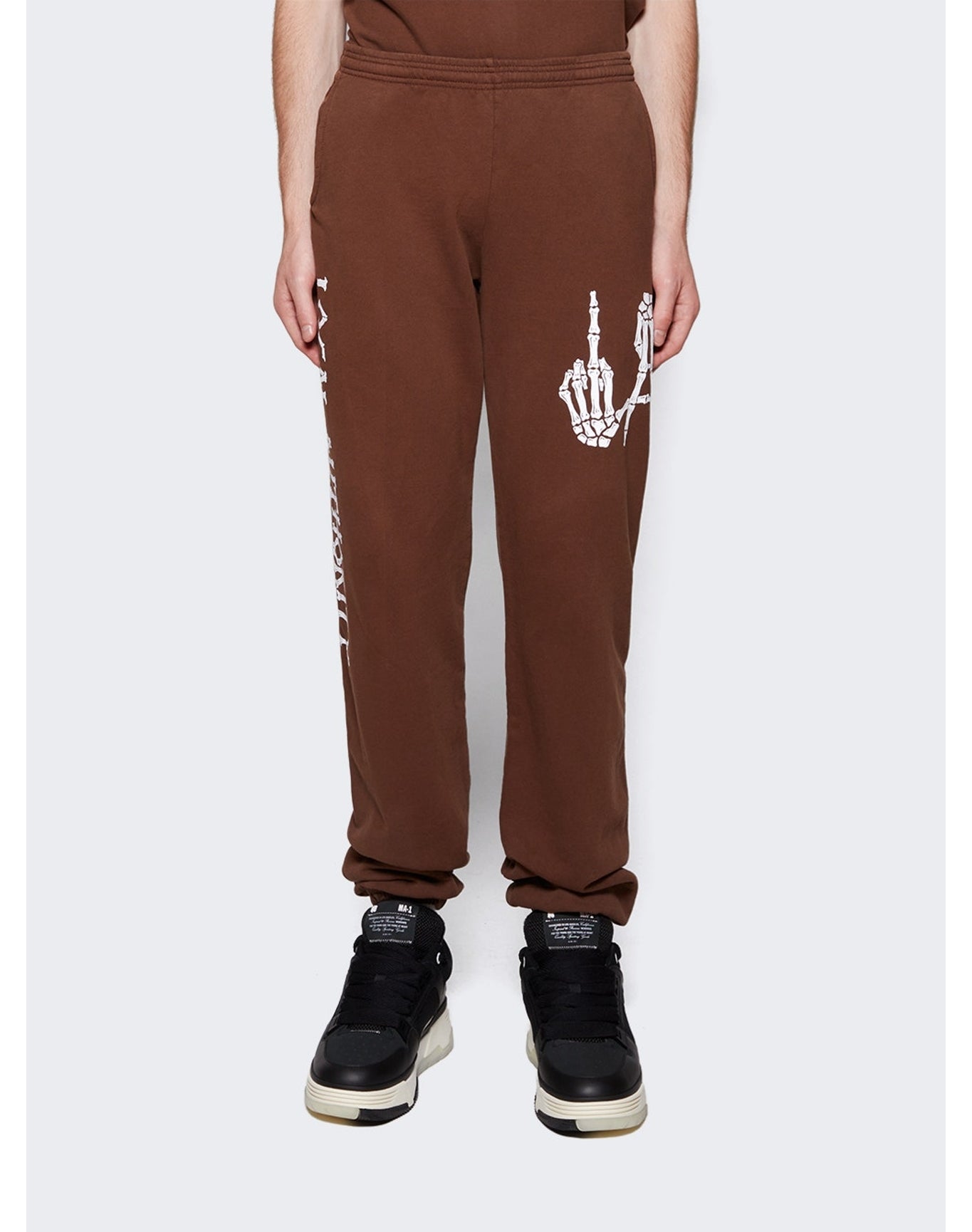 Local Authority | Men | La Bones Fleece Sweatpants | Washed Bark