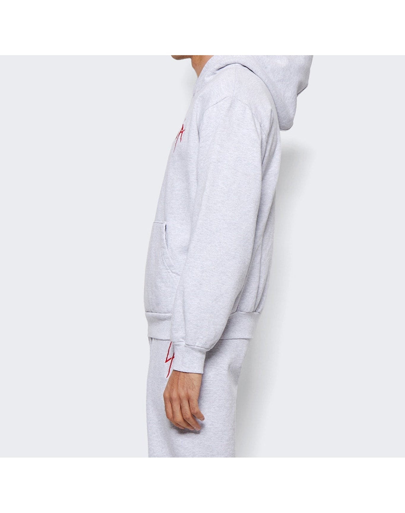 Local Authority | Men | La Slash Hooded Fleece | Grey