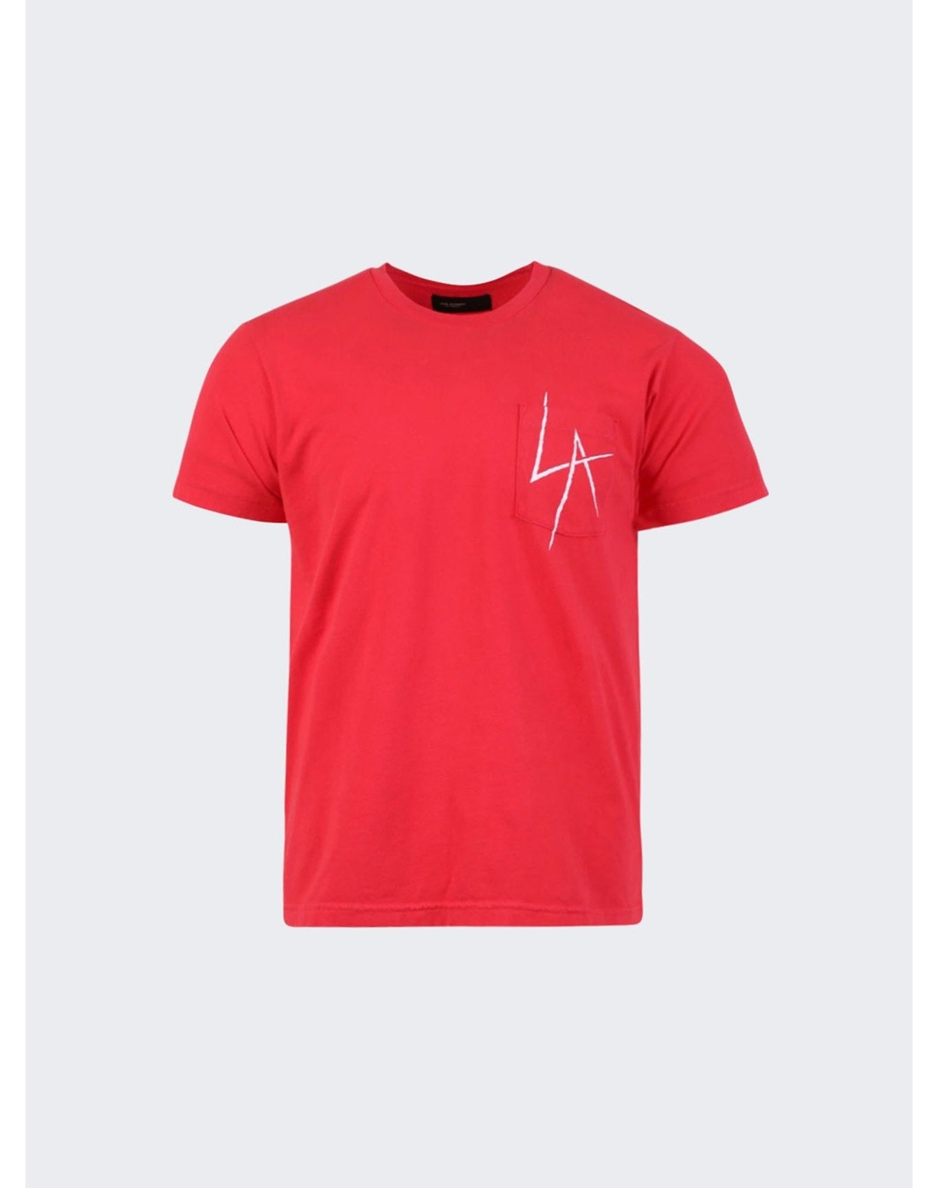Local Authority | Men | La Slash Pocket Tee | Red