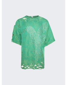 Loewe | Men | Embellished Tee | Green