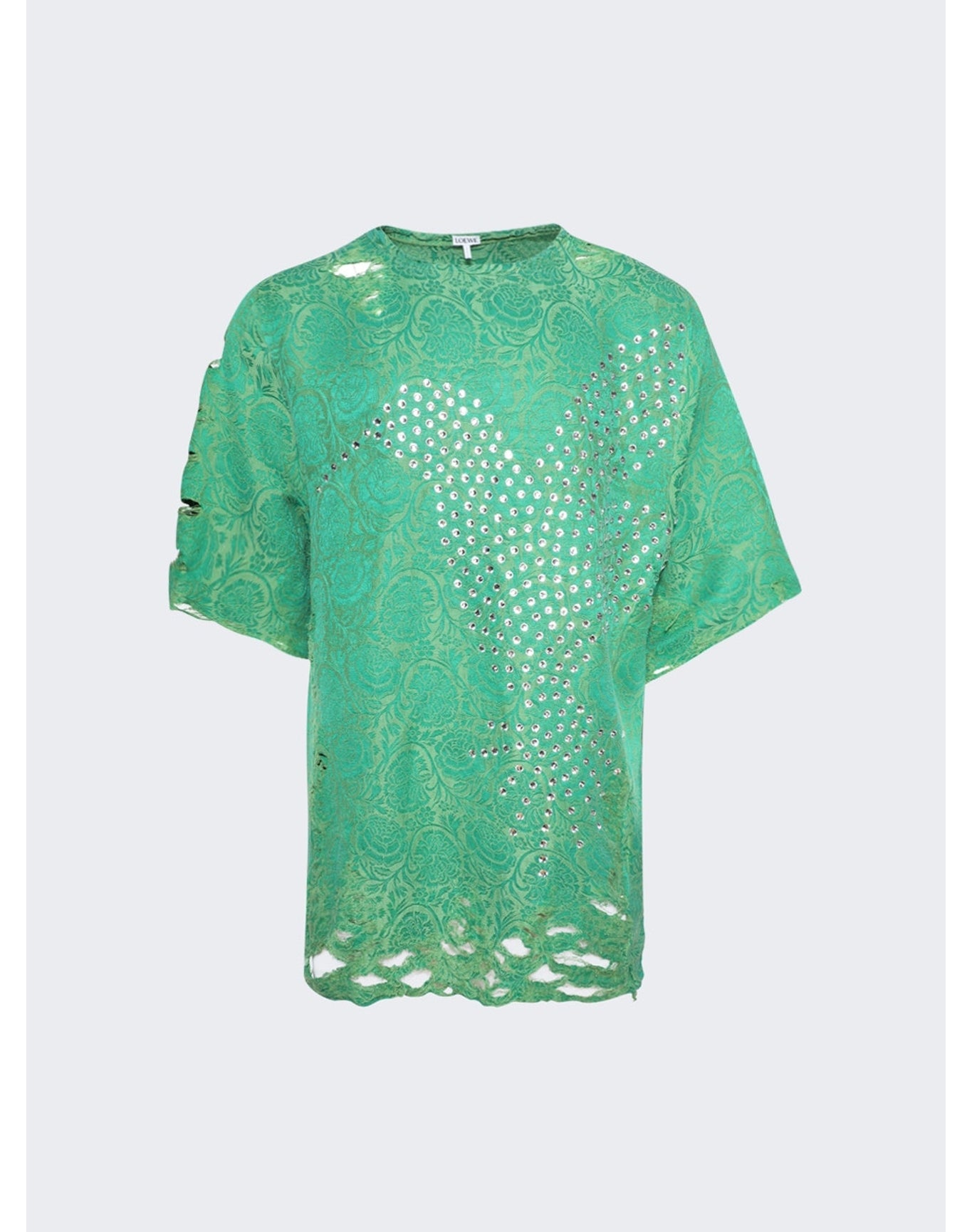 Loewe | Men | Embellished Tee | Green