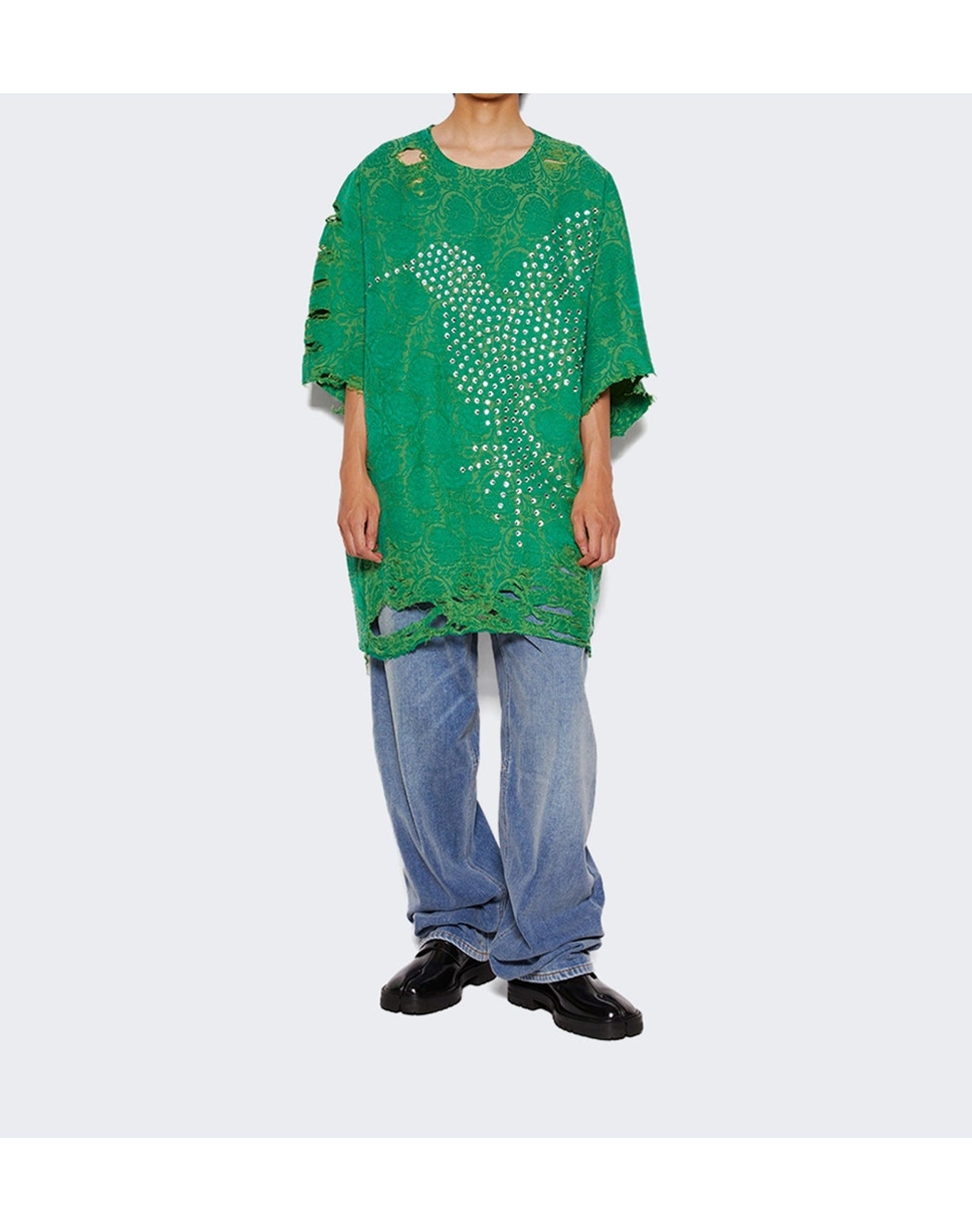 Loewe | Men | Embellished Tee | Green