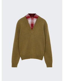 Loewe | Women | Trompe L'oeil Sweater | Green