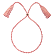 Marina Silk Cord Necklace in Pink - Loren Hope