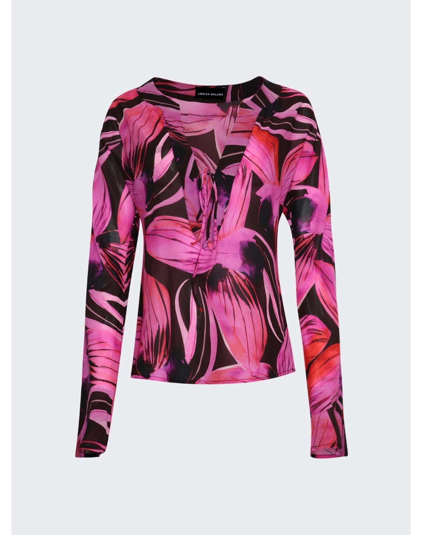 Louisa Ballou | Women | Caftan Blouse | Pink