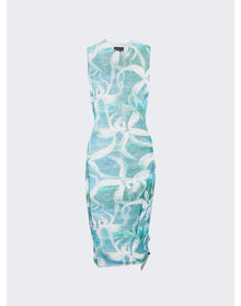 Louisa Ballou | Women | Heatwave Dress | Blue With White Flowers