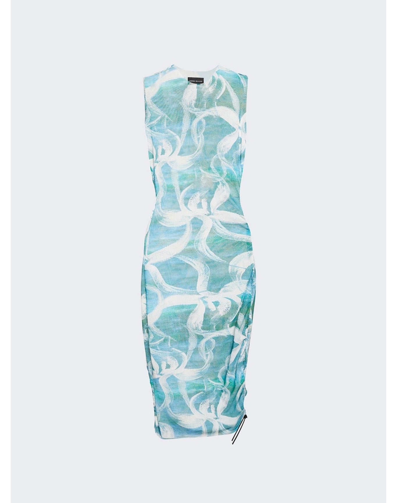 Louisa Ballou | Women | Heatwave Dress | Blue With White Flowers