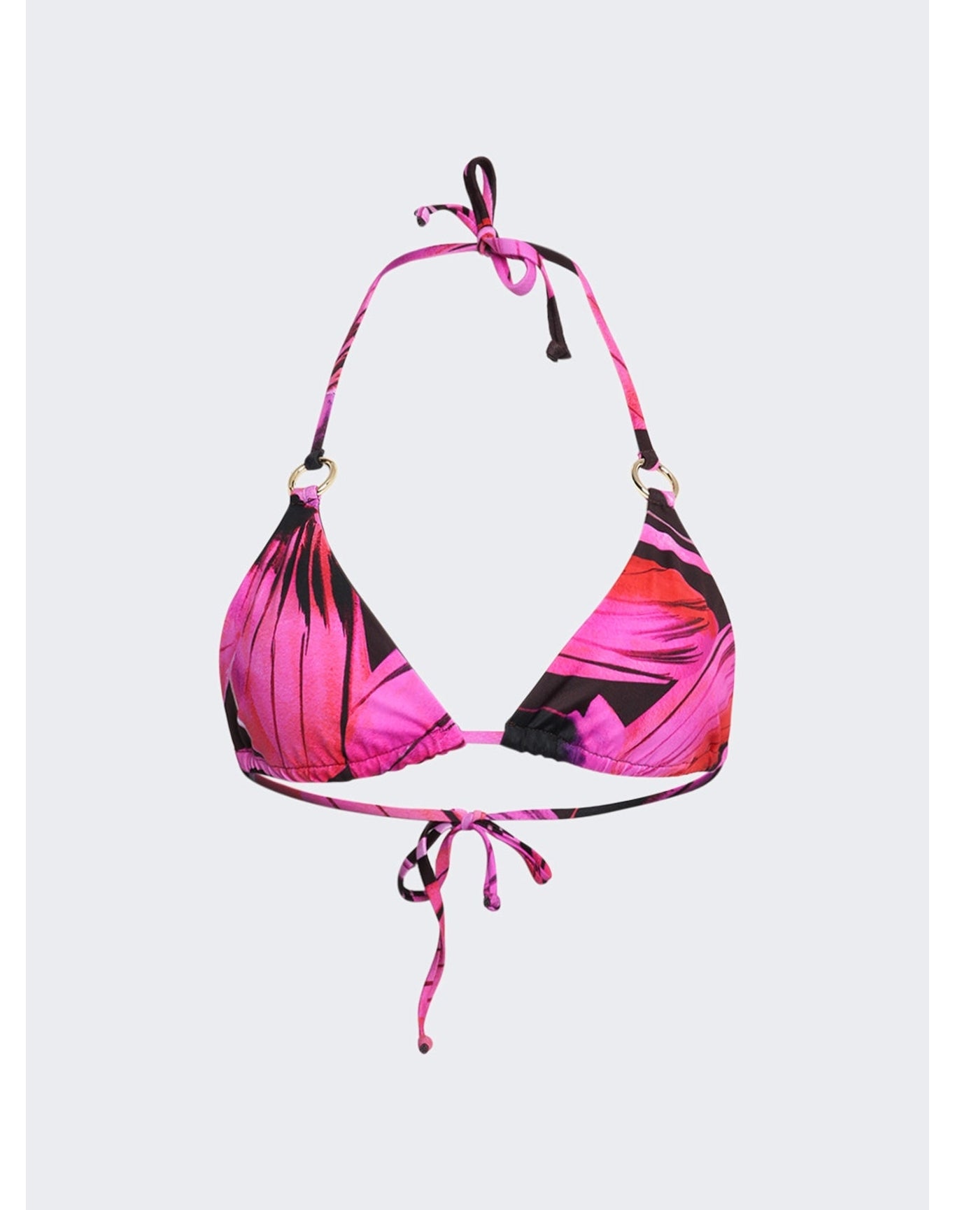 Louisa Ballou | Women | Mini Ring Bikini Top | Pink