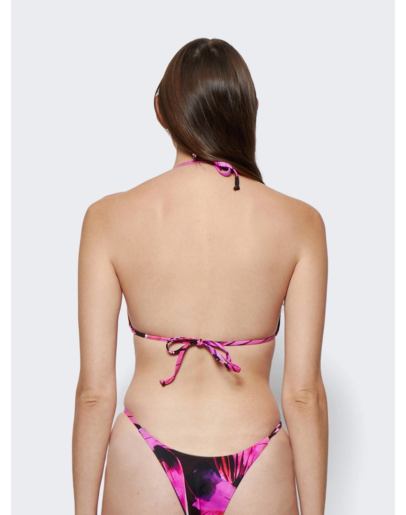 Louisa Ballou | Women | Mini Ring Bikini Top | Pink
