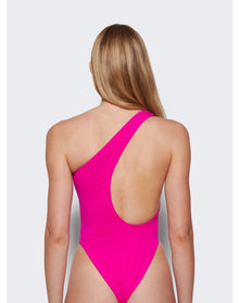Louisa Ballou | Women | Plunge Swimsuit | Hot Pink