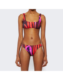 Louisa Ballou | Women | Scoop Neck Bikini Top | Red Raven