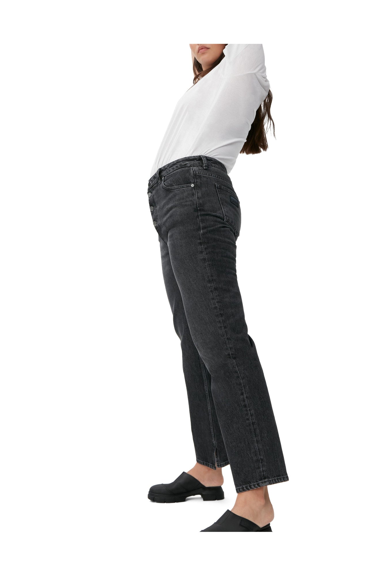 Lovy Jeans | Black/White Vintage