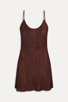 Luz Mini Slip Dress - Python
