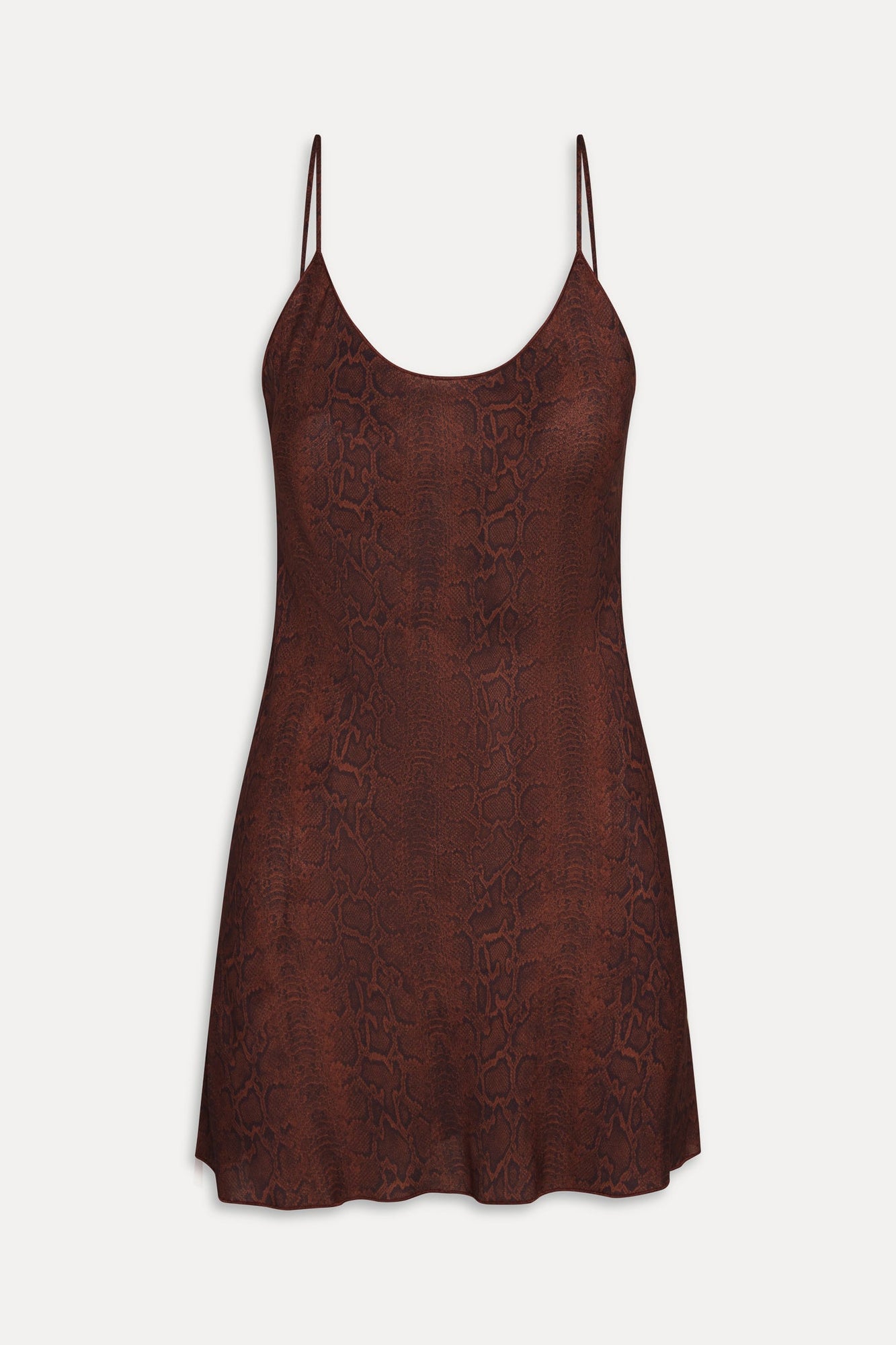 Luz Mini Slip Dress - Python