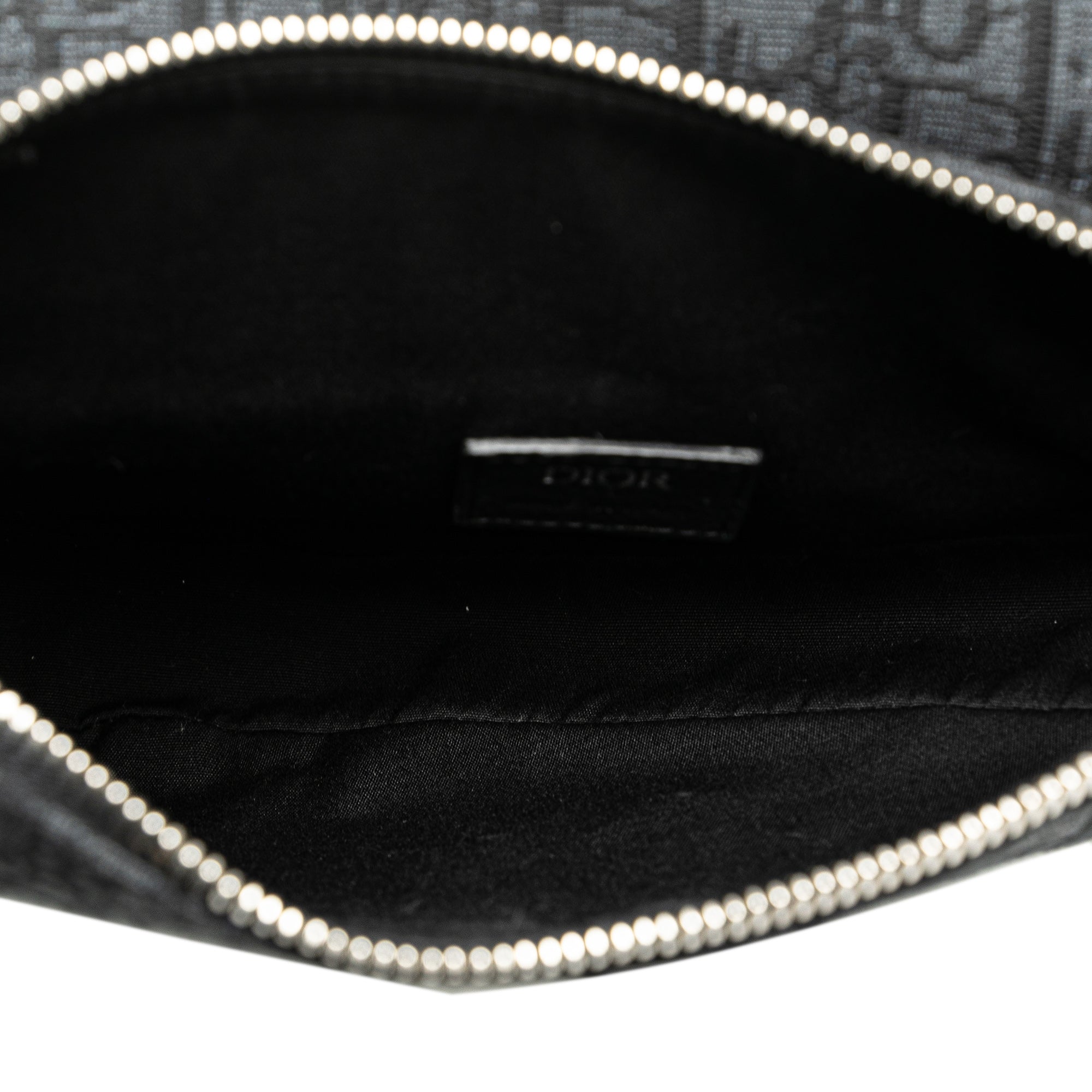 Dior | Pre-Owned Oblique Canvas Saddle Crossbody | Black