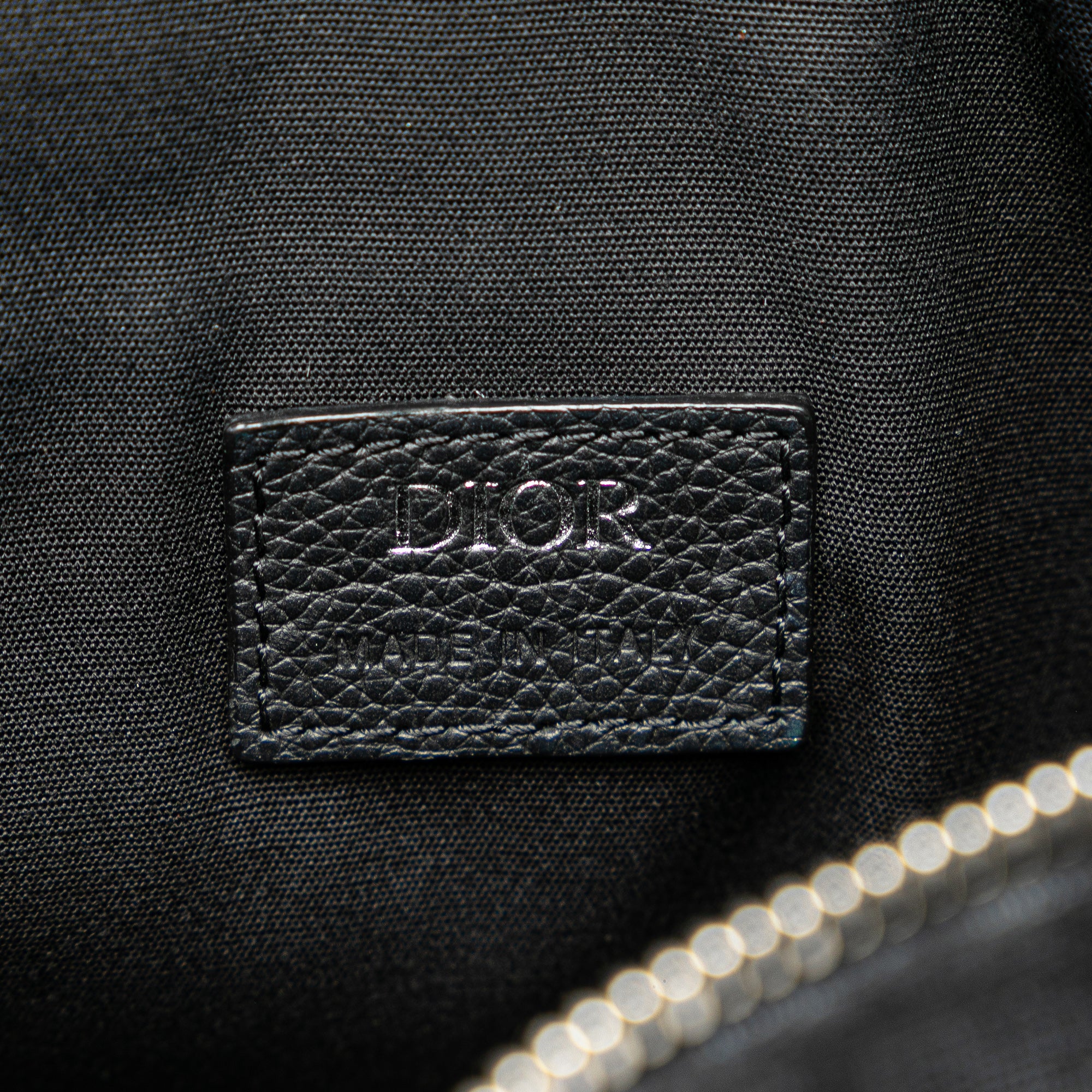 Dior | Pre-Owned Oblique Canvas Saddle Crossbody | Black