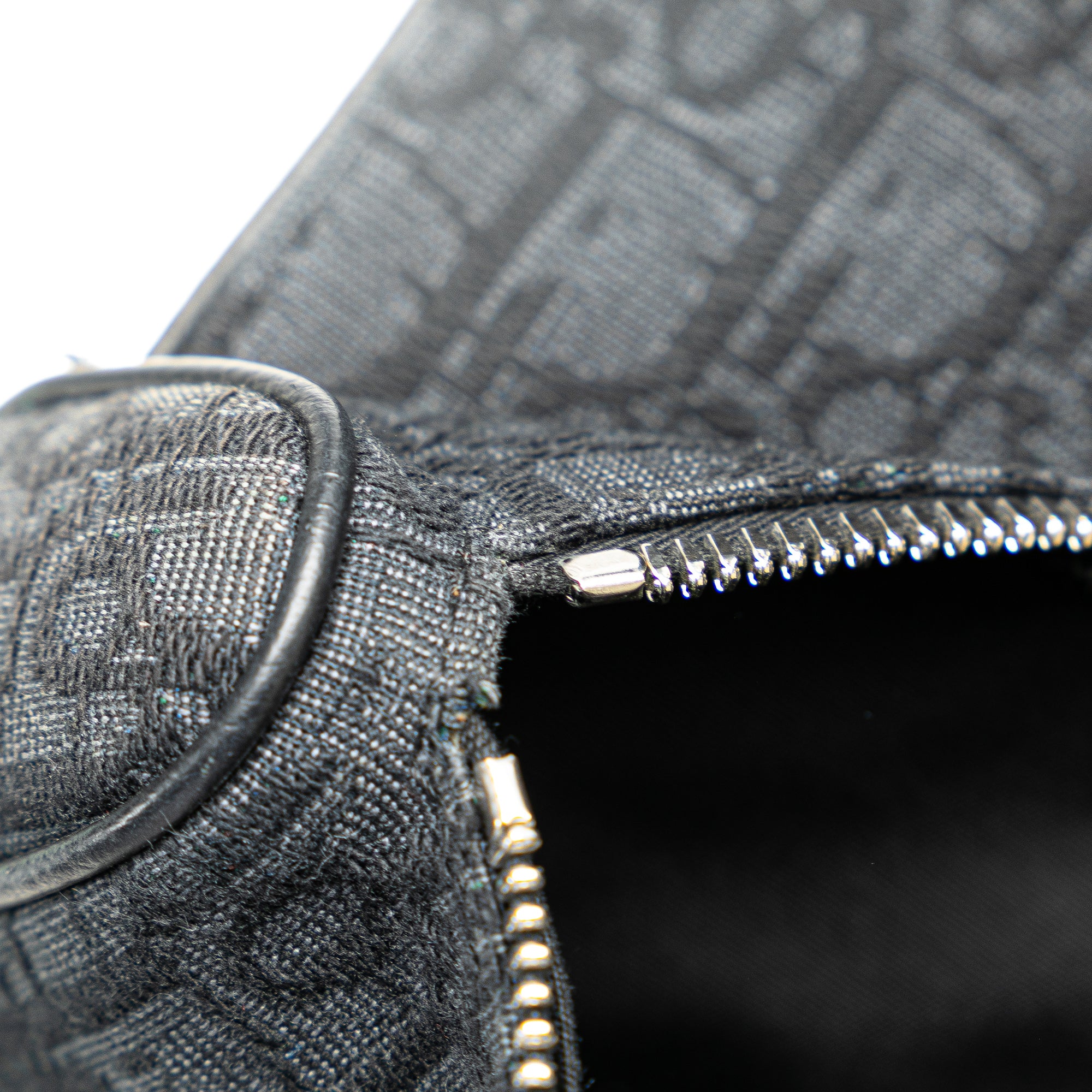 Dior | Pre-Owned Oblique Canvas Saddle Crossbody | Black