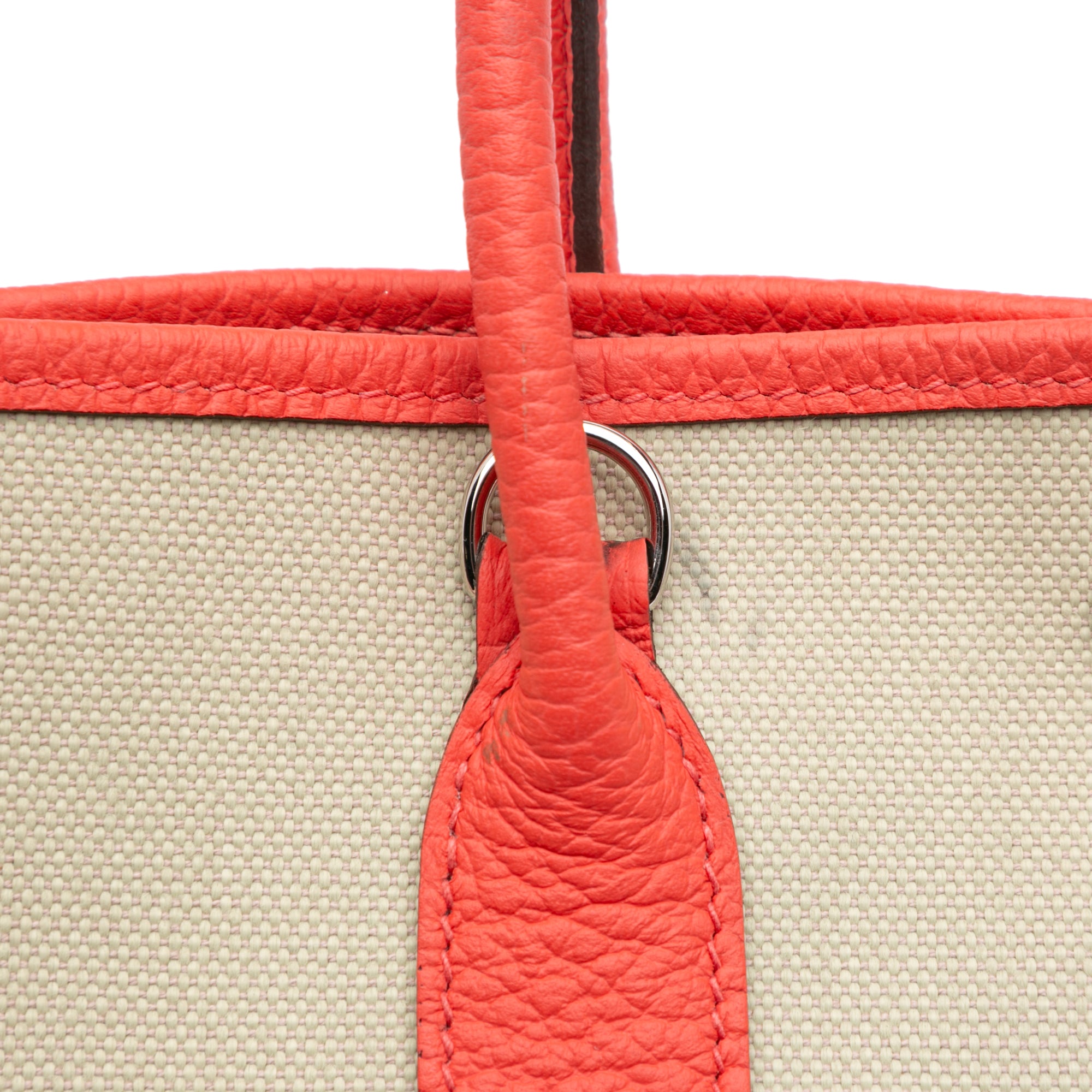 Hermes | Pre-Owned Toile and Negonda Garden File 28 | Brown/Beige